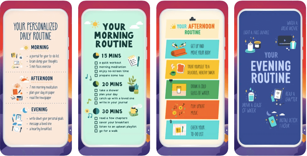 Fabulous app review daily planner self care habit tracker