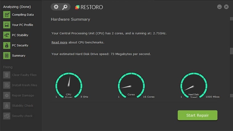 Hardware summary image