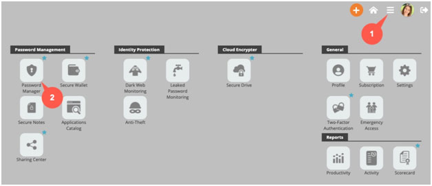 logmeonce password manager installation step 3