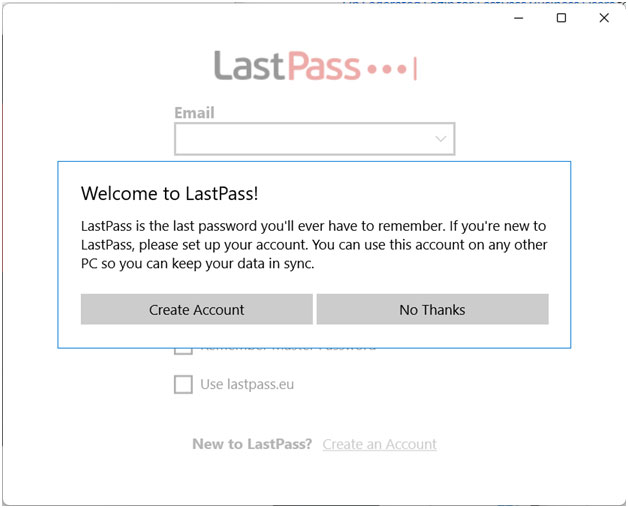 lastpass installation for windows step 3